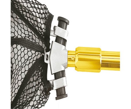 AQUA MARINE - Telescopic and Folding Landing Net (220cm) - Gold